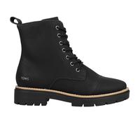 TOMS Alaya, Stivali alla Moda Donna, Nabuk Sintetico Nero Nero, 37 EU