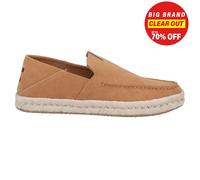 Toms Alonso Scarpe Casual Uomo Mocassini Slip On Tan Pelle