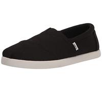 TOMS Alp FWD, Mocassino Basso Uomo, Black Recycled Cotton Canvas, 44 EU