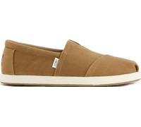 TOMS Alp FWD, Mocassino Basso Uomo, Toffee Tela Cerata in Cotone Riciclato, 40.5 EU