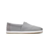 TOMS Alp FWD, Mocassino Basso Uomo, Ultimate Grey Recycled Ripstop Cotton Canvas/Distressed Suede, 47.5 EU