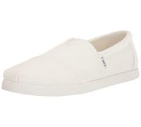 TOMS Alp FWD, Mocassino Basso Uomo, White Recycled Cotton Canvas, 47.5 EU
