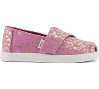 TOMS Alpargata Classic, Espadrillas Slip-On Bambine e Ragazze, Rosa, 7 UK Child