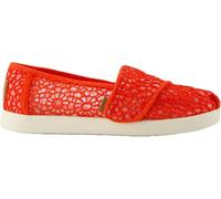 TOMS Alpargata Classic, Espadrillas Slip-On, Rosso, 37 EU
