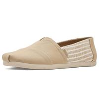 TOMS Alpargata Classic, Mocassino Basso Uomo, Striscia Nautica di Farina d'avena, 43.5 EU