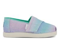 TOMS Alpargata Classic, Mocassino Basso Bambina, Jelly Bright Multi Ombre Glitter, 26.5 EU