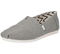 TOMS Alpargata Classic, Scarpe da Ginnastica Uomo, Vetiver Grey Heritage Canvas, 44 EU