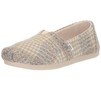 TOMS Alpargata Cloudbound, Mocassino basso Donna, Tweed Scozzese Blu Cielo, 38.5 EU