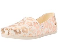 TOMS Alpargata Cloudbound, Mocassino Donna, Beige Foil Ojai Floral Print, 35.5 EU