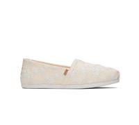 TOMS Alpargata Cloudbound, Mocassino Donna, Natural Embroidered Floral, 42 EU