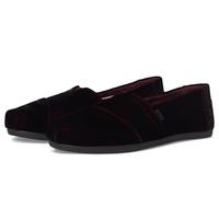 TOMS Alpargata Cloudbound, Mocassino Donna, Velluto Gioiello Borgogna Profondo, 40 EU