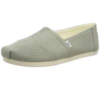 TOMS Alpargata Cloudbound, Mocassino Donna, Vetiver Gray Diamonds Refibra Woven Sunprint, 38 EU