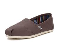 TOMS Alpargata Core, Mocassino basso Donna, Grigio, 37.5 EU