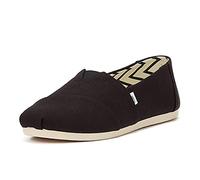 TOMS Alpargata Cotton Canvas Womens Black Espadrilles-UK 6 / EU 38.5