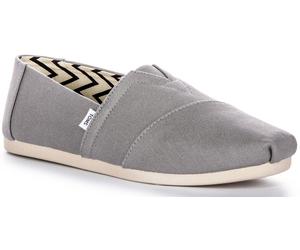 Toms Alpargata Eco Fibra Canapa Espadrillas Uomo Trainer Grigio EU 41-46