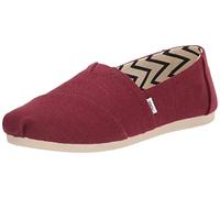 TOMS Alpargata Heritage Canvas, Mocassino basso Donna, Black Cherry, 36 EU