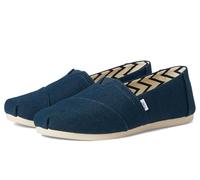 TOMS Alpargata Heritage Canvas, Mocassino basso Donna, Blu (Maiorca Blu), 37 EU