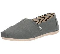 TOMS Alpargata Heritage Canvas, Mocassino basso Donna, Verde (Bonsai Verde), 43.5 EU