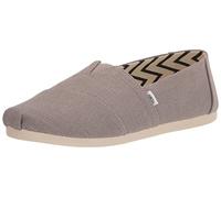 TOMS Alpargata Heritage Canvas, Mocassino basso Uomo, Cement, 42 EU