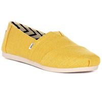 TOMS Alpargata Heritage Eco Fibra Donna da Ginnastica IN Chiaro Blu UK 4.5 - 8