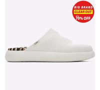 Toms Alpargata Malva Donna Casual Moda Estate Slip On Sandali Pantofole Bianco