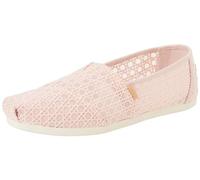 TOMS Alpargata, Mocassino Basso Donna, Ballet Pink Basket Weave Lace, 41 EU