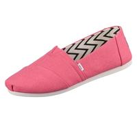 TOMS Alpargata, Mocassino Basso Donna, Shell Pink Heritage Canvas, 37 EU