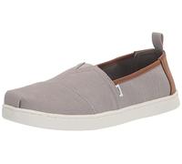 TOMS Alpargata, Mocassino basso Unisex - Bambini e ragazzi, Drizzle Grey, 30 EU