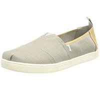 TOMS Alpargata, Mocassino basso Unisex - Bambini e ragazzi, Grey Brown, 36 EU
