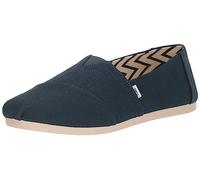 TOMS Alpargata, Mocassino basso Uomo, Dark Indigo Heritage Canvas, 43 EU
