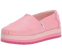 TOMS Alpargata Platform, Piattaforma Bambine e Ragazze, Rosa, 36 EU