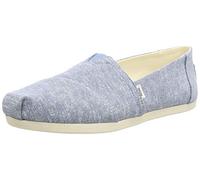 TOMS Alpargata Print, Mocassino Basso Donna, Light Blue, 36.5 EU