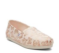 TOMS Alpargata Print, Mocassino Basso Donna, Pink Buterfly, 38.5 EU