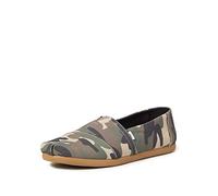 TOMS Alpargata Print, Mocassino Basso Uomo, Verde, 40.5 EU