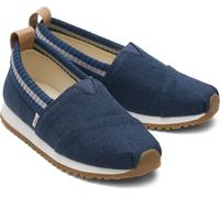 TOMS Alpargata Resident, Scarpe da Ginnastica Unisex - Bambini e Ragazzi, Majolica Blue Heritage Canvas, 34.5 EU