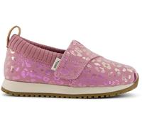 TOMS Alpargata Resident, Sneaker Slip-on Bambine e Ragazze, Cosmic Pink Iridescent Leopard, 2 UK