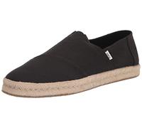 TOMS Alpargata Rope 2.0 100% Cotone Espadrillas Nere Da Uomo - EUR 42