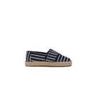TOMS Alpargata Rope 2.0, Mocassino Basso, Navy Nautical Stripe, 23.5 EU