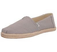 Toms Alpargata Riciclata Vegan Con Elastico Gore Espadrillas Grigie UK 5 - 11