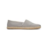 Toms Alpargata Rope Earthwise Elastic Gore Espadrillas Uomo Grigio UK 5 - 13