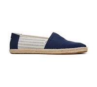 Espadrillas a righe Toms Alpargata Rope Bleu 42