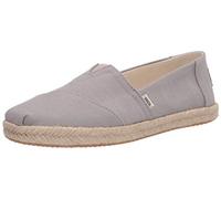 TOMS Alpargata Rope, Mocassino basso Donna, Grigio, 35.5 EU