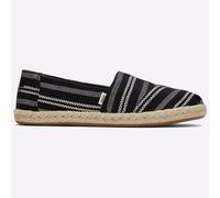 Toms Alpargata Rope Scarpe Donna Casual Slip-On Nere