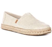 Espadrillas da donna in lino Toms Alpargata Rope 2.0 Beige 38,5