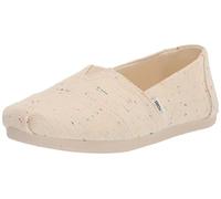 TOMS Alpargata Speckled, Mocassino basso Donna, Natural Speckled, 35.5 EU