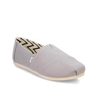 TOMS Alpargata Wide, Mocassino Basso Donna, Drizzle Grey Wide Recycled Cotton Canvas, 35.5 EU
