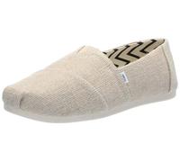 TOMS Alpargata Wide, Mocassino Basso Donna, Natural Undyed Wide Heritage Canvas, 38 EU