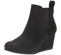 TOMS Bailey, Stivaletto Donna, Black Synthetic Nubuck, 39 EU