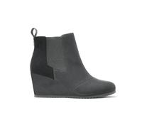TOMS Bailey, Stivaletto Donna, Gunmetal Suede, 38 EU