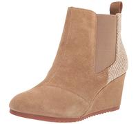 TOMS Bailey, Stivaletto Donna, Toffee Suede Spina di Pesce, 35.5 EU